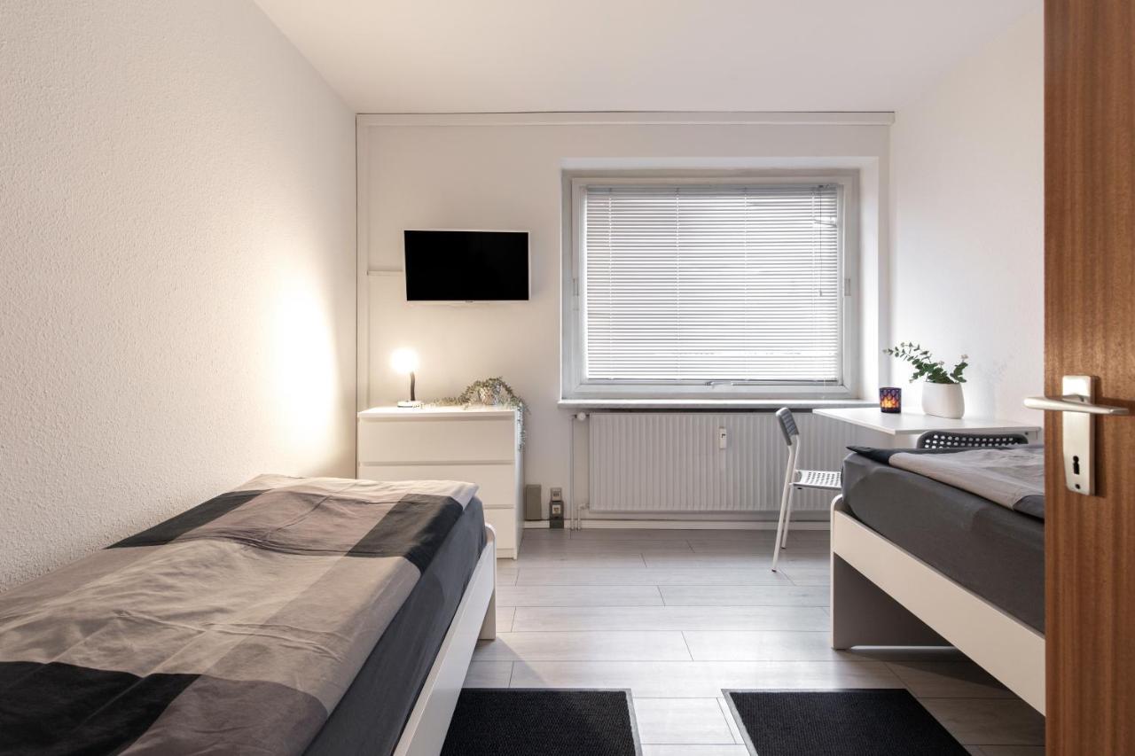 Ferienwohnung Arkadia Zentrale Norderstedt Exteriör bild