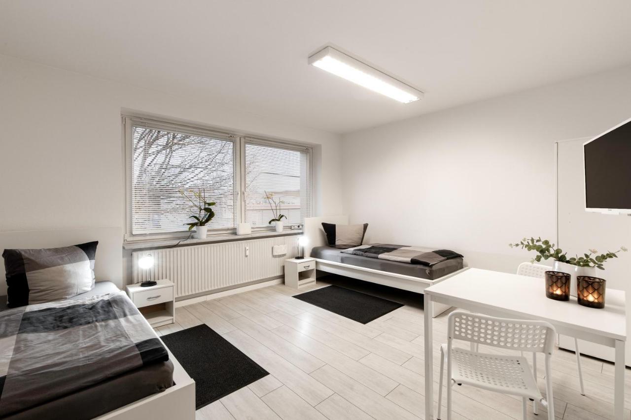 Ferienwohnung Arkadia Zentrale Norderstedt Exteriör bild
