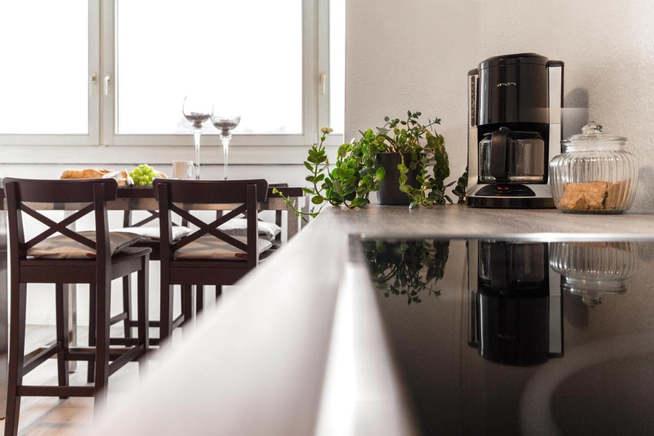 Ferienwohnung Arkadia Zentrale Norderstedt Exteriör bild