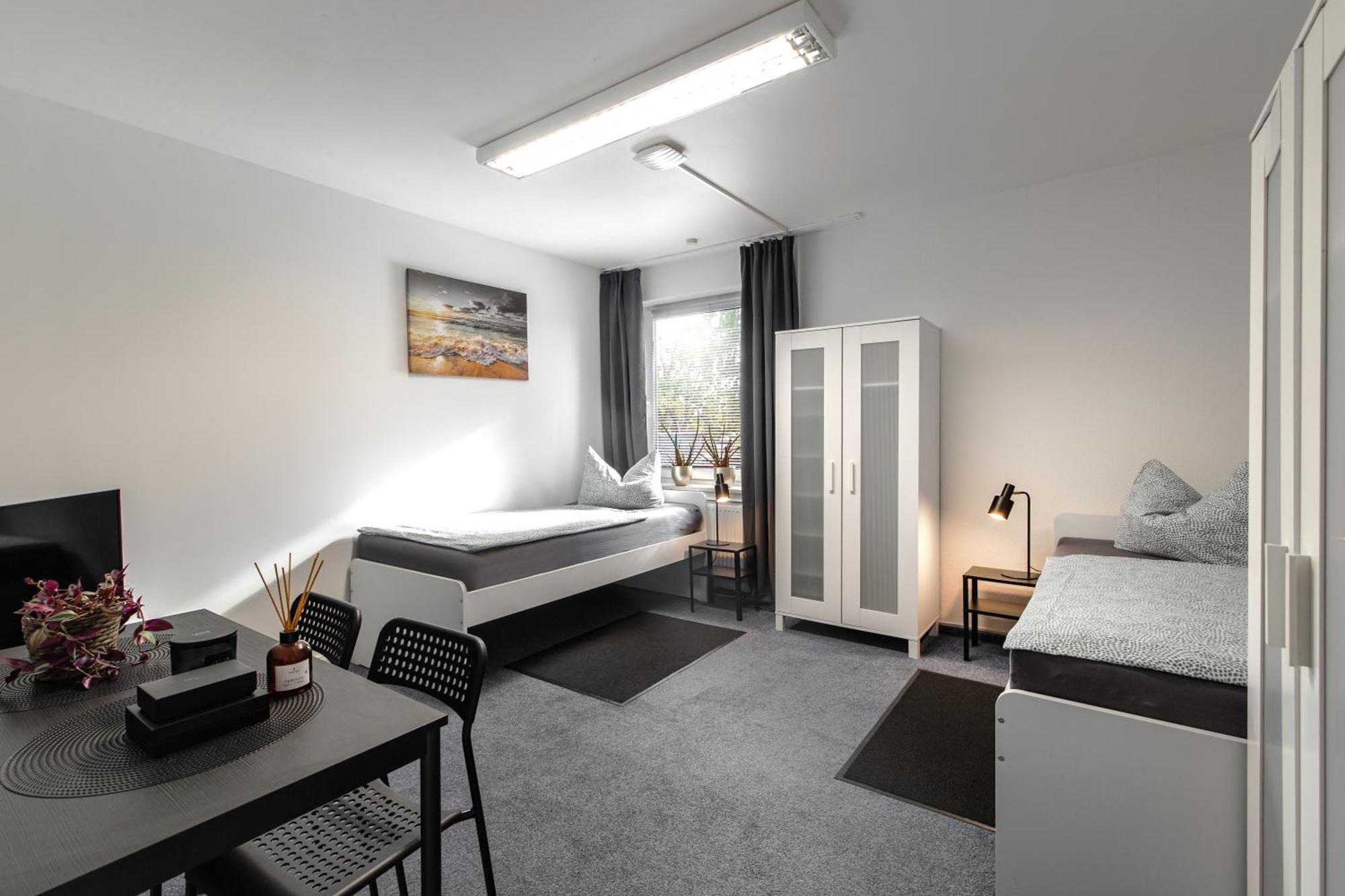 Ferienwohnung Arkadia Zentrale Norderstedt Exteriör bild