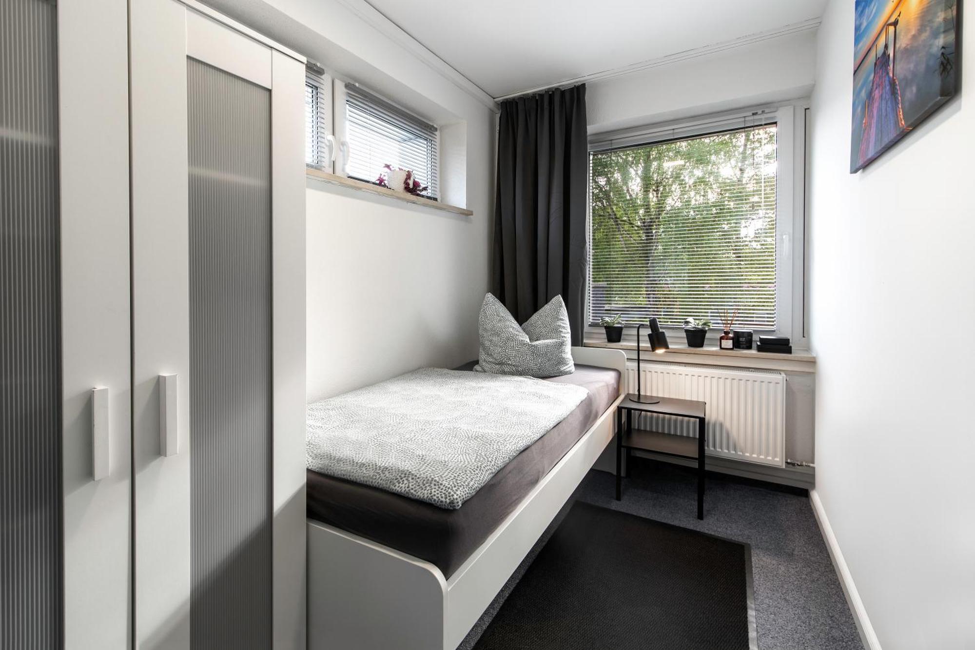 Ferienwohnung Arkadia Zentrale Norderstedt Exteriör bild