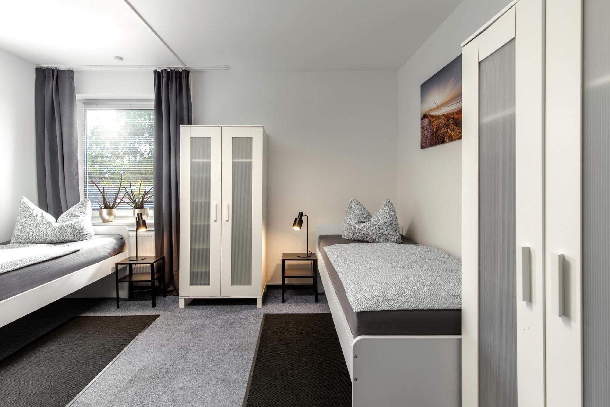 Ferienwohnung Arkadia Zentrale Norderstedt Exteriör bild