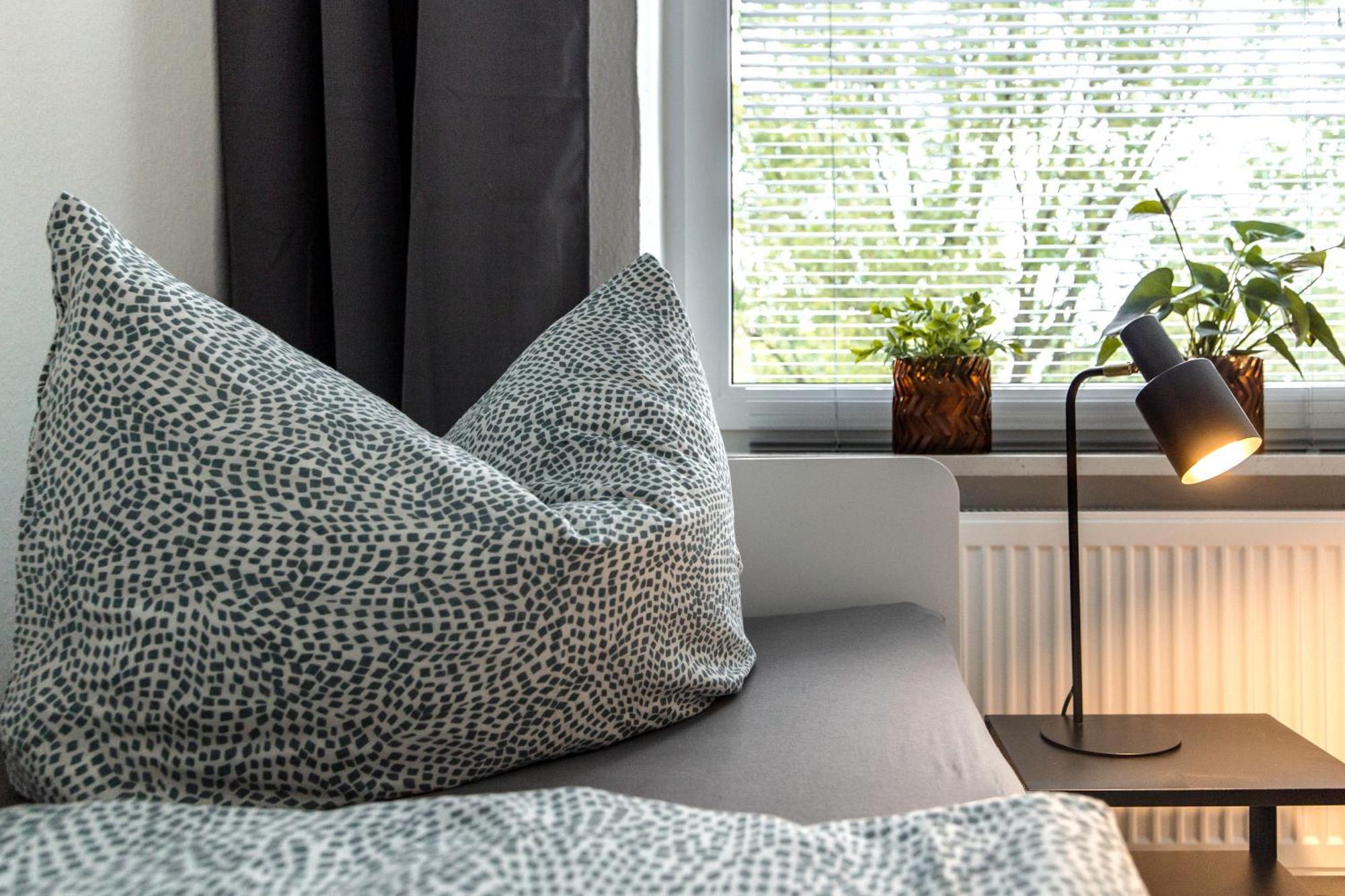 Ferienwohnung Arkadia Zentrale Norderstedt Exteriör bild
